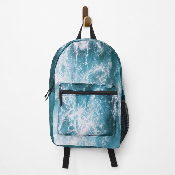 Item preview, Blue foaming waves north beach nazare portugal  designed and sold by kikinafashion.