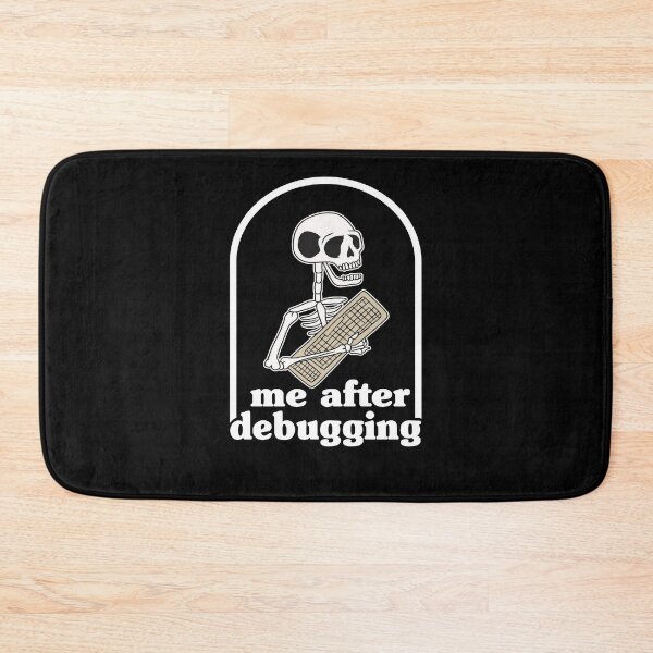 Item preview, Funny Debugging Skeleton Programming Coding Gift designed and sold by Stronzi.