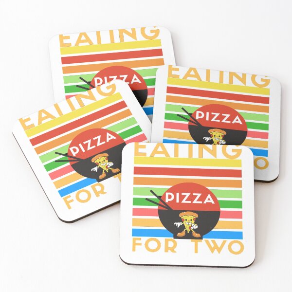 Item preview, eating pizza for two designed and sold by Dreamofstyle7.