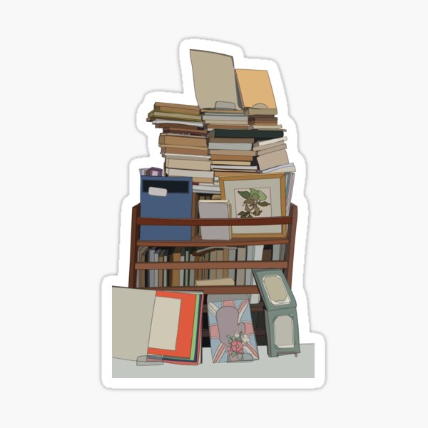 Second Hand Books Sticker