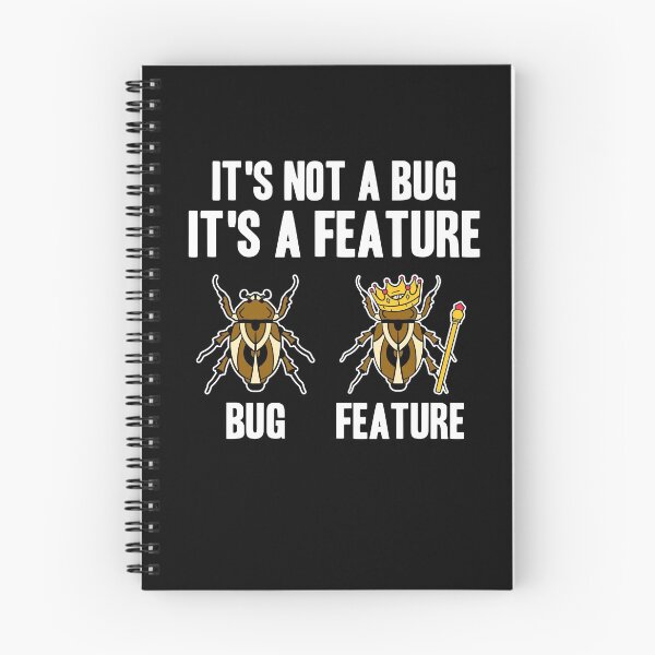 Item preview, Bug & Feature Funny Programmer Coder Nerd Gift designed and sold by Stronzi.