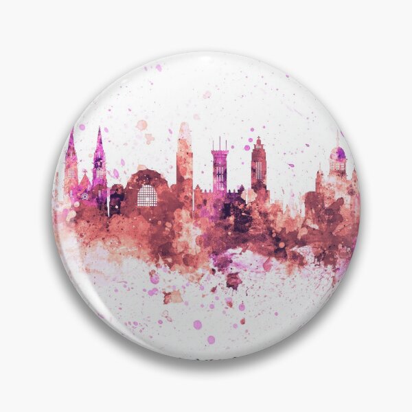 Item preview, Helsinki Finland Skyline designed and sold by ArtPrints.