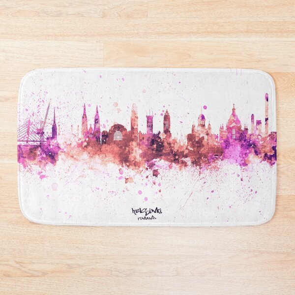 Item preview, Helsinki Finland Skyline designed and sold by ArtPrints.