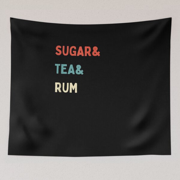 Item preview, Sugar Tea Rum Sea Shanty Sugar Tea Rum Retro Vintage designed and sold by ninapfvu.