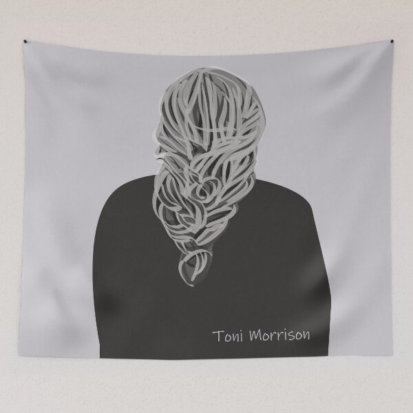 Item preview, Toni Morrison art, print, poster, Gifts for readers, writers, Nobel,  feminism, African American designed and sold by GalleryArtField.