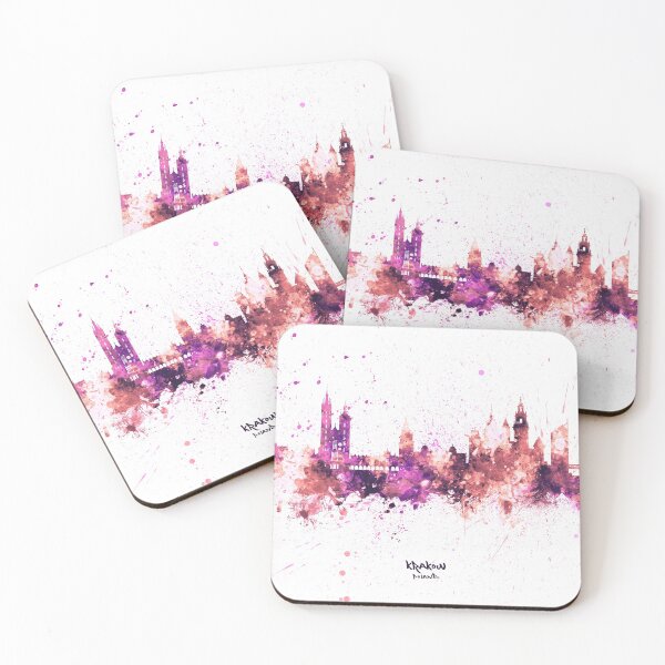 Item preview, Krakow Poland Skyline designed and sold by ArtPrints.