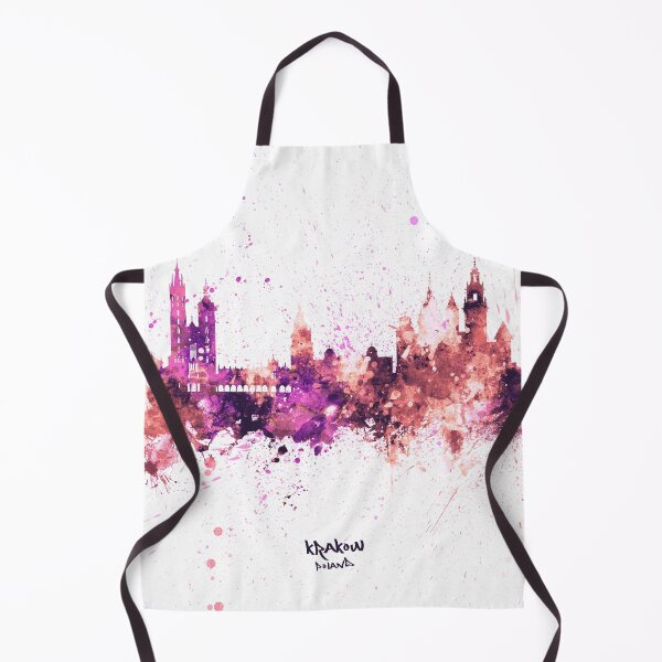 Item preview, Krakow Poland Skyline designed and sold by ArtPrints.