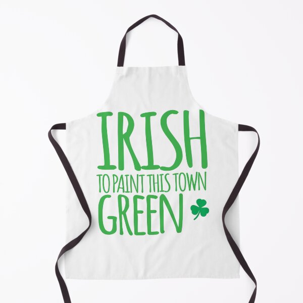 Item preview, IRISH TO paint this town GREEN! with shamrocks designed and sold by jazzydevil.