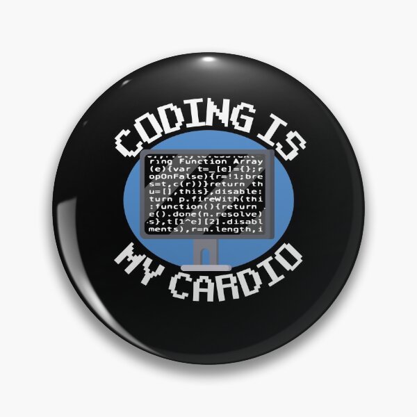 Item preview, Coding Is My Cardio Funny Programmer Coder Gift designed and sold by Stronzi.