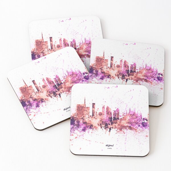 Item preview, Milan Italy Skyline designed and sold by ArtPrints.