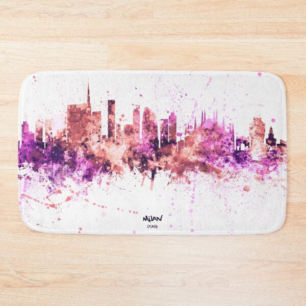 Item preview, Milan Italy Skyline designed and sold by ArtPrints.