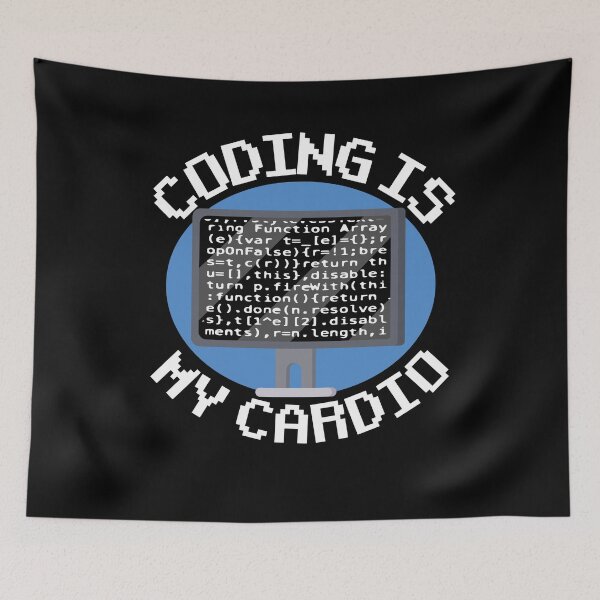 Item preview, Coding Is My Cardio Funny Programmer Coder Gift designed and sold by Stronzi.