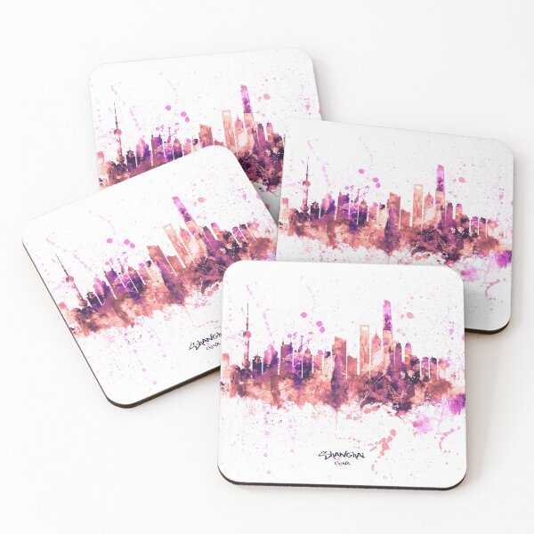 Item preview, Shanghai China Skyline designed and sold by ArtPrints.