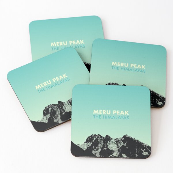 Artikelvorschau, Meru Peak Silhouette Art - Indien Geschenk entworfen und verkauft von PilgrimageShop.