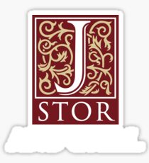 JSTOR and Chill Sticker