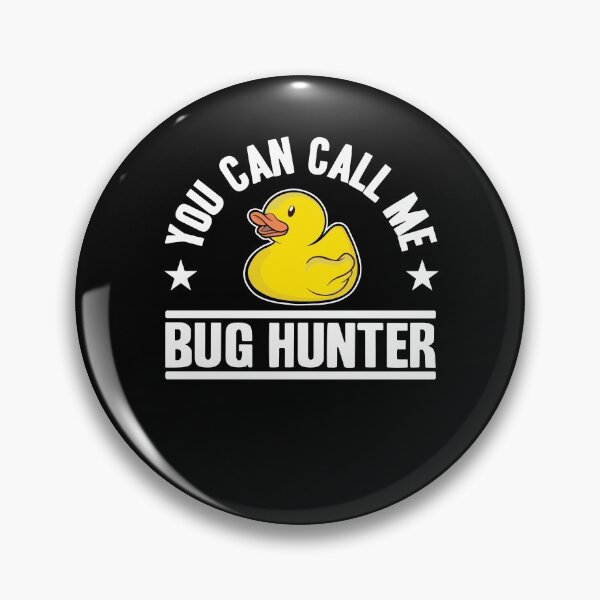 Item preview, Call Me Bug Hunter Funny Rubber Duck Programming designed and sold by Stronzi.