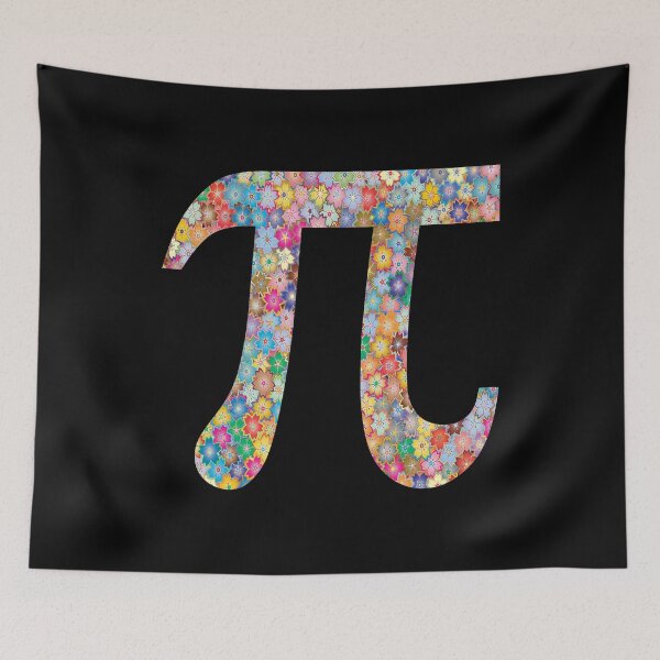 Item preview, Pi Day Colorful Flowers Funny Gift designed and sold by Shariss.