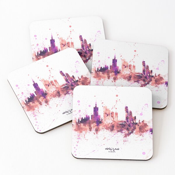 Item preview, Warsaw Poland Skyline designed and sold by ArtPrints.