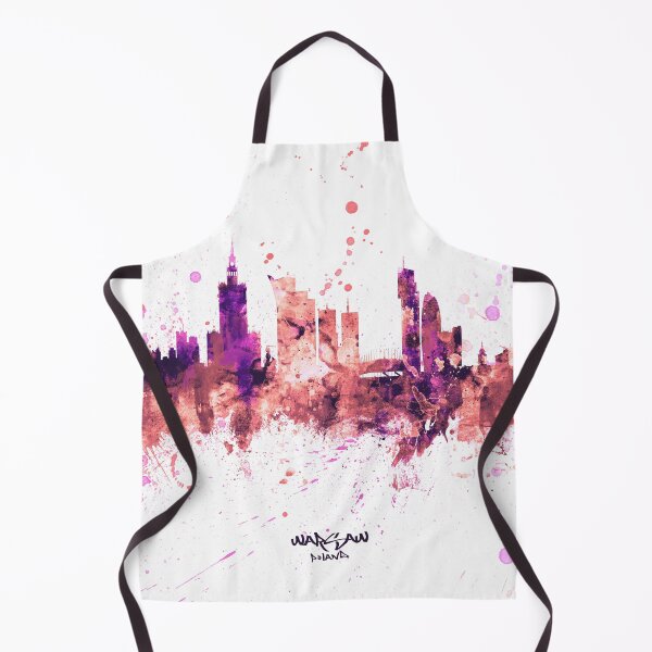 Item preview, Warsaw Poland Skyline designed and sold by ArtPrints.