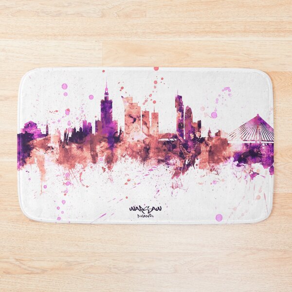 Item preview, Warsaw Poland Skyline designed and sold by ArtPrints.