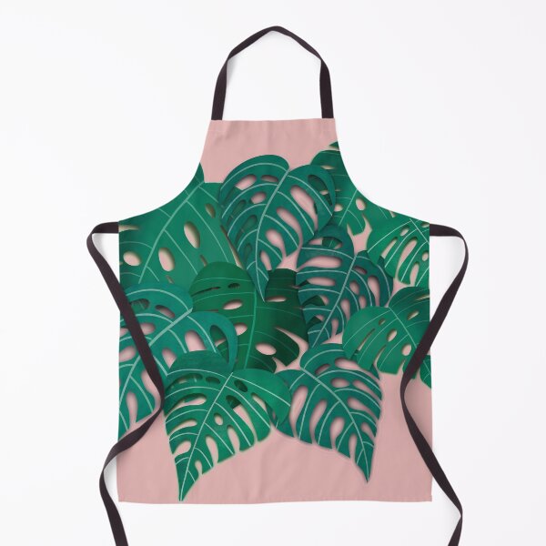 Item preview, Monstera leaves on pink background designed and sold by SJAPhoto.
