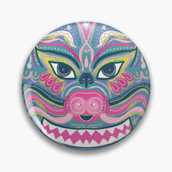 Cambodian Lion Pin