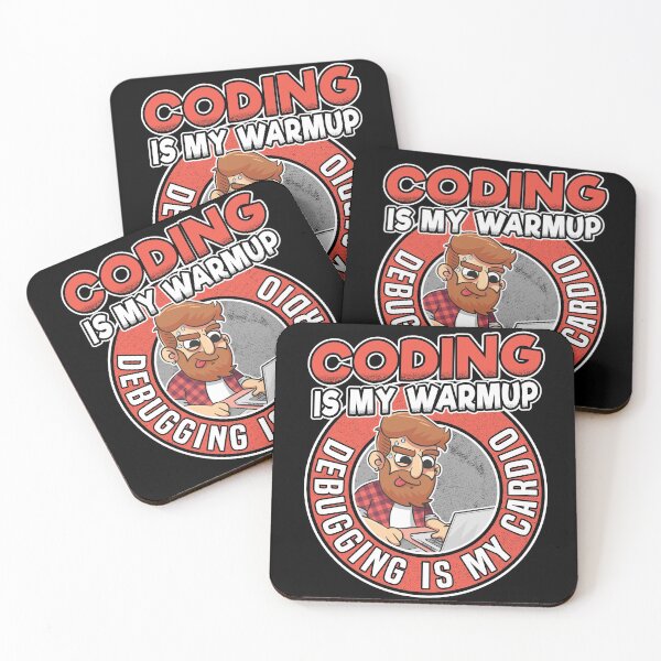 Item preview, Coding & Debugging Funny Programmer Coder Nerd designed and sold by Stronzi.