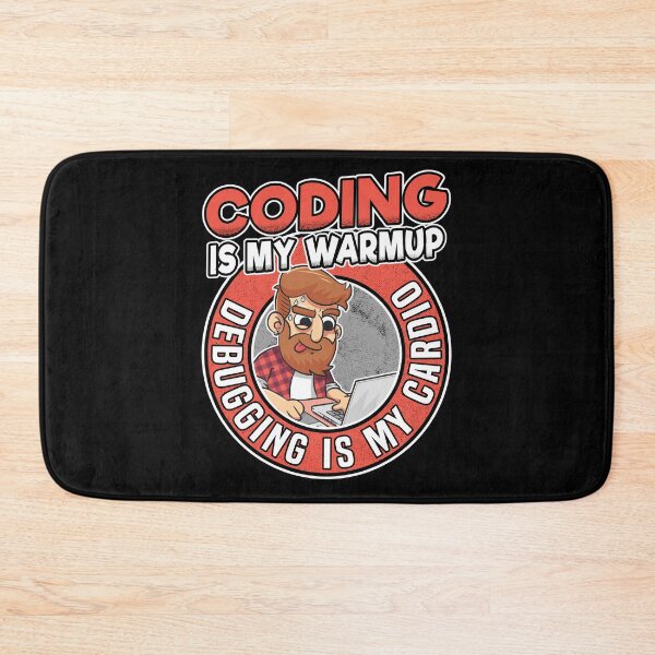 Item preview, Coding & Debugging Funny Programmer Coder Nerd designed and sold by Stronzi.