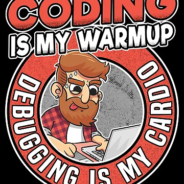 Artwork thumbnail, Coding & Debugging Funny Programmer Coder Nerd by Stronzi