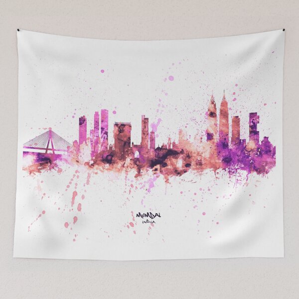 Item preview, Mumbai Skyline India Bombay designed and sold by ArtPrints.