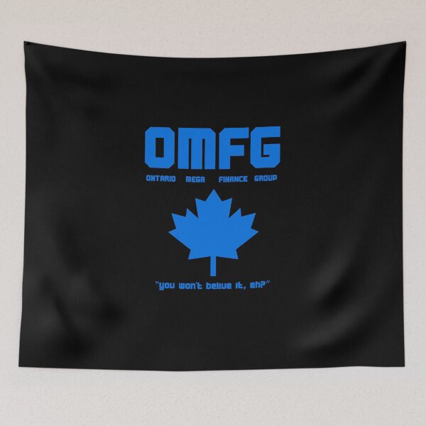 Item preview, OMFG ONTARIO MEGA FINANCE GROUP IT CROWD designed and sold by T-paw.