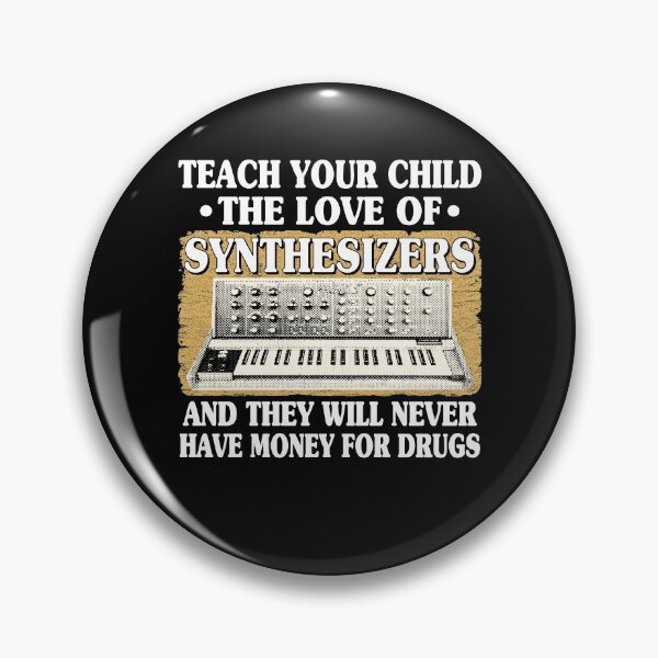 Item preview, Funny Analog Synthesizer Quote Synths Modular ADSR designed and sold by Stronzi.