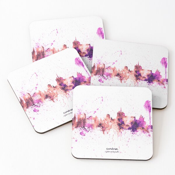 Item preview, Geneva Switzerland Skyline designed and sold by ArtPrints.