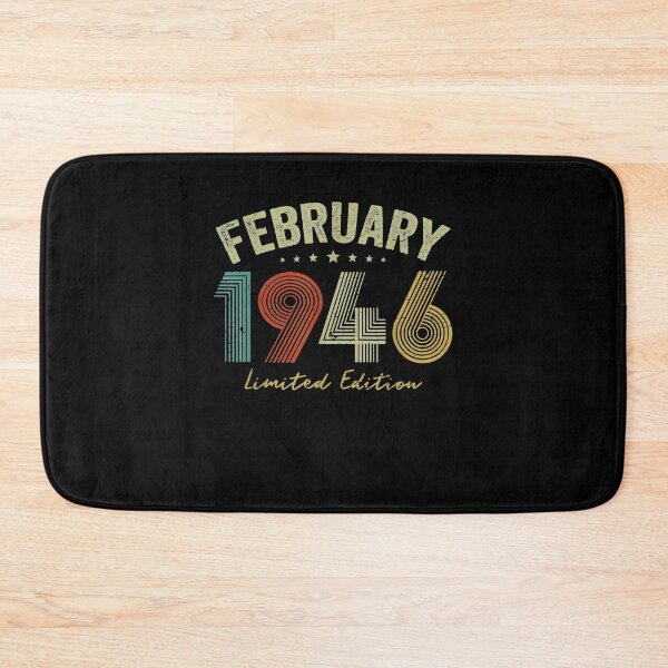 Item preview, Vintage February 1946 75th Birthday 75 Years Old Retro Gifts designed and sold by ninapfvu.