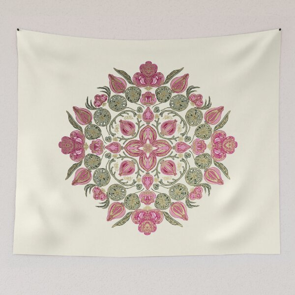 Item preview, Mandala lotuses and orchids designed and sold by Anna Ratkevich.