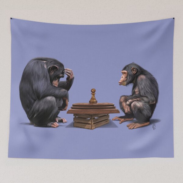 Item preview, The Pawns (Colour) designed and sold by rob art | illustration.