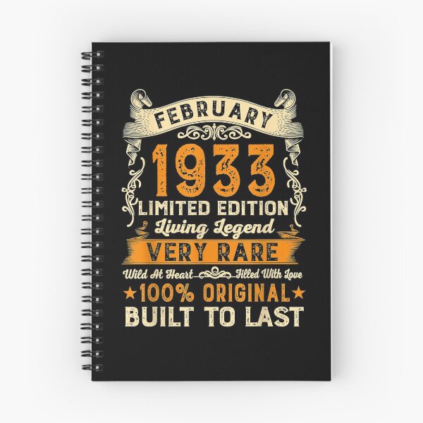Item preview, Vintage February 1933 88 Years Old 88th Birthday Gift designed and sold by ninapfvu.
