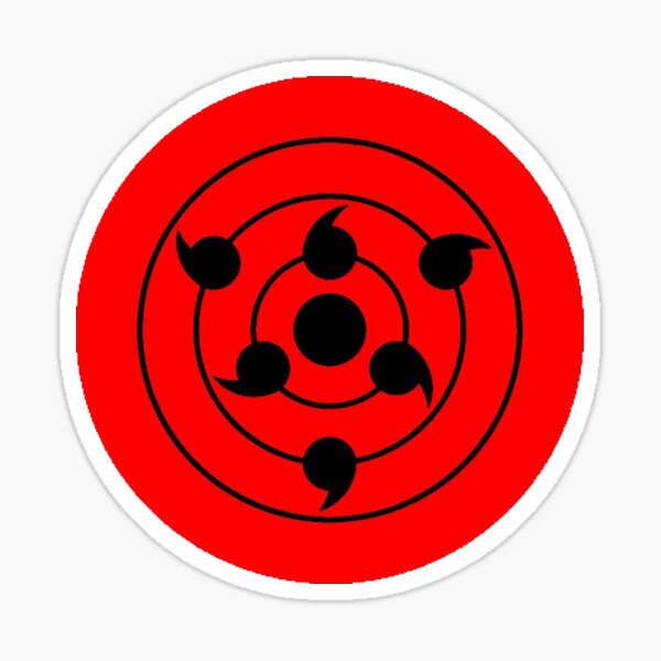 Les yeux puissants de six chemins Sticker