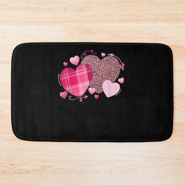 Item preview, Girls Valentines Day Hearts Love Leopard Plaid Kids designed and sold by ninapfvu.