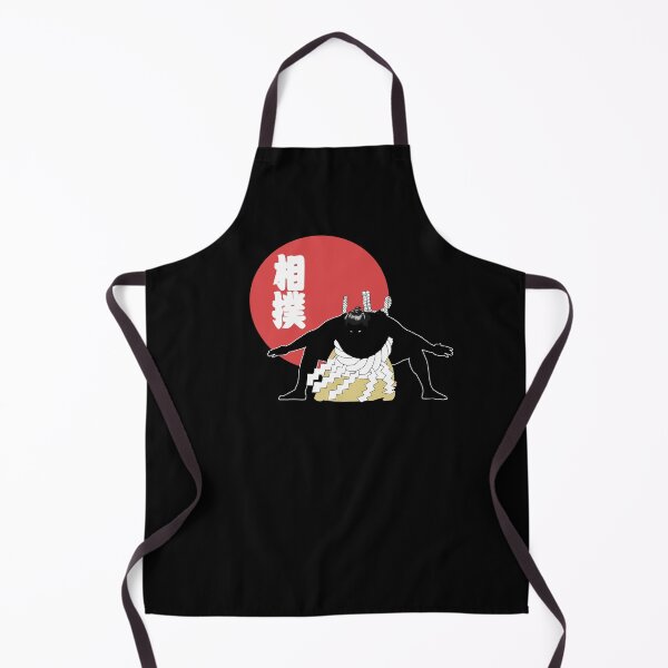 Item preview, Yokozuna sumo wrestler with rising sun and kanji. (Black) designed and sold by Vectorial.