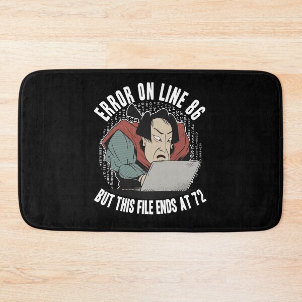 Item preview, Programmer Coding Samurai Japan Debugging Funny designed and sold by Stronzi.