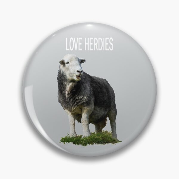 Item preview, Love Herdies with White Text designed and sold by Jane Stanley Photography.