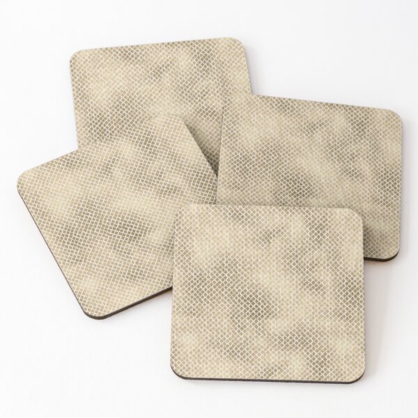 Item preview, Animal skin design - glittery beige linen designed and sold by AnnieHochmann.