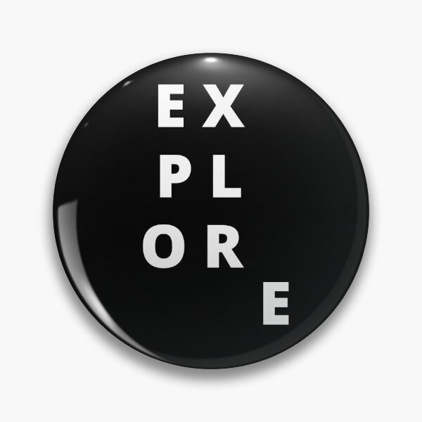 Item preview, Explore. Text only design. White capitals. designed and sold by JellyBeenzz.