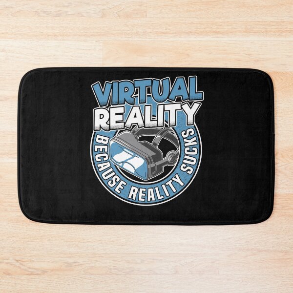 Item preview, Virtual Reality Because Reality Sucks Gamer Gift designed and sold by Stronzi.