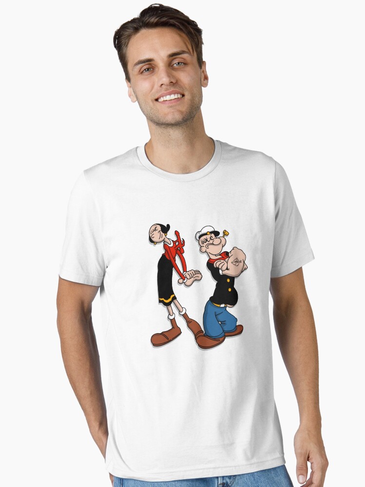 Camiseta esencial for Sale con la obra «No Popeye y Olive Oyl» de
