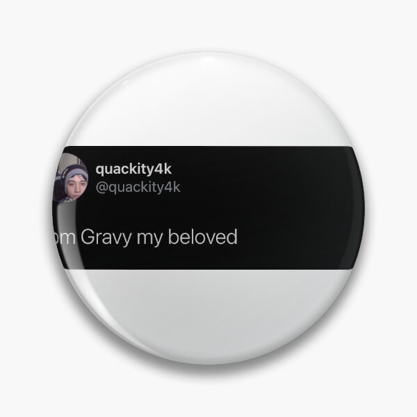 Item preview, Quackity tweets 'Tom Gravy my beloved' designed and sold by Neptunebabe.