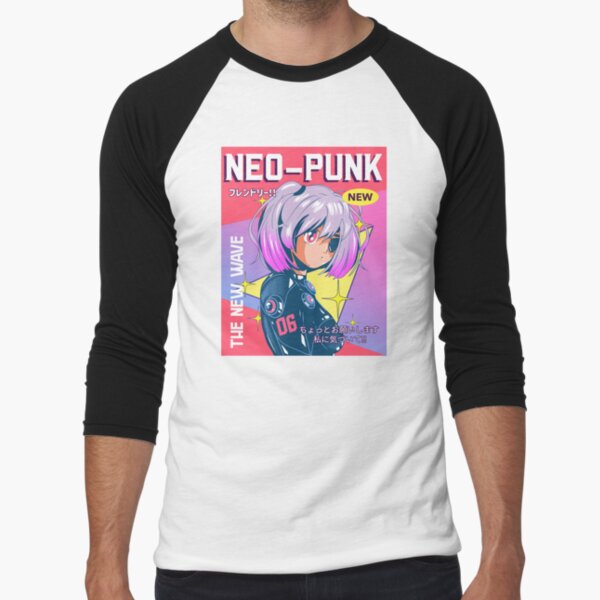 Neo Punk the New Wave Kawaii Anime Girl T Shirt Top Japanese 