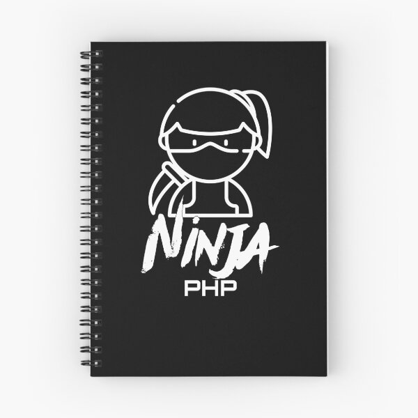 Item preview, PHP Ninja (white) designed and sold by Stornu2Ruedas.