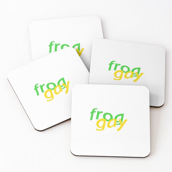 Item preview, frog gay! designed and sold by heyjuiceshop.